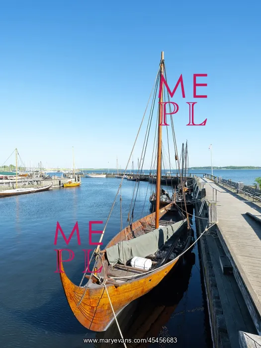: Viking ship reconstruction, Viking Ship Museum, Roskilde : Viking ship reconstruction, Viking Ship Museum, Roskilde