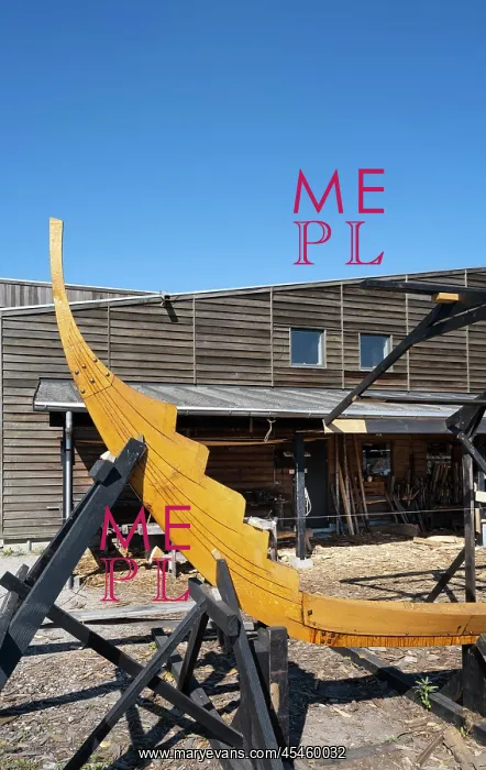 : Viking ship reconstruction, Viking Ship Museum, Roskilde : Viking ship reconstruction, Viking Ship Museum, Roskilde