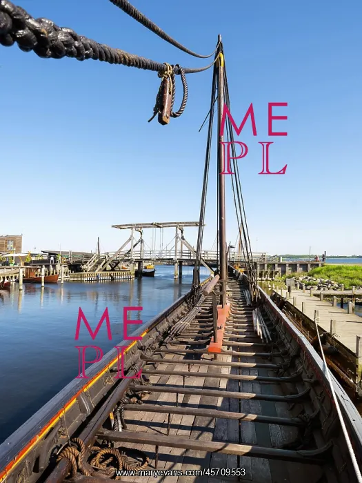 : Viking ship reconstruction, Viking Ship Museum, Roskilde : Viking ship reconstruction, Viking Ship Museum, Roskilde