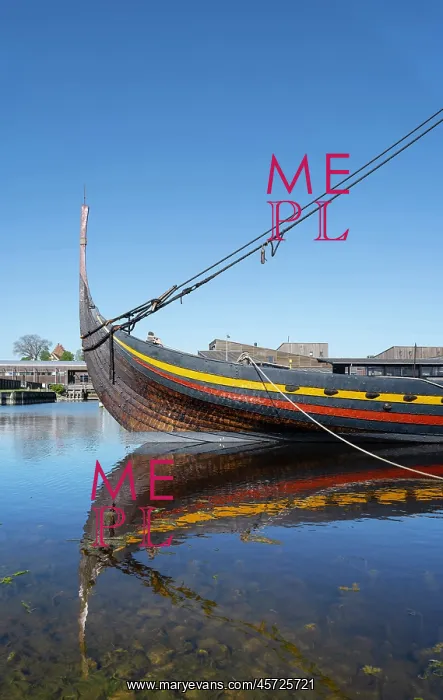 : Viking ship reconstruction, Viking Ship Museum, Roskilde : Viking ship reconstruction, Viking Ship Museum, Roskilde