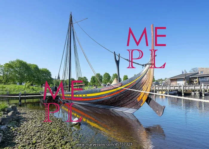 : Viking ship reconstruction, Viking Ship Museum, Roskilde : Viking ship reconstruction, Viking Ship Museum, Roskilde