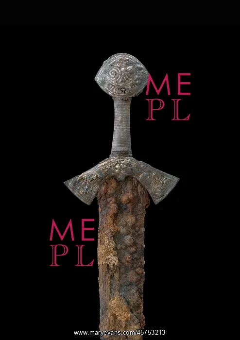  : Viking sword, Museum of Cultural History, Oslo, Norway