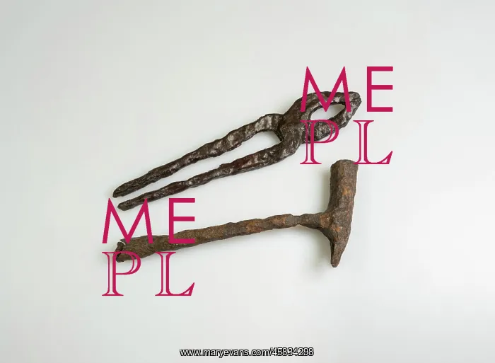 : Viking tools, Gotland Museum, Visby, Gotland, Sweden : Viking tools, Gotland Museum, Visby, Gotland, Sweden