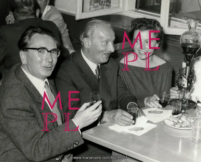 : Viktor and Eleonore Frankl with Martin Heidegger : Viktor and Eleonore Frankl with Martin Heidegger