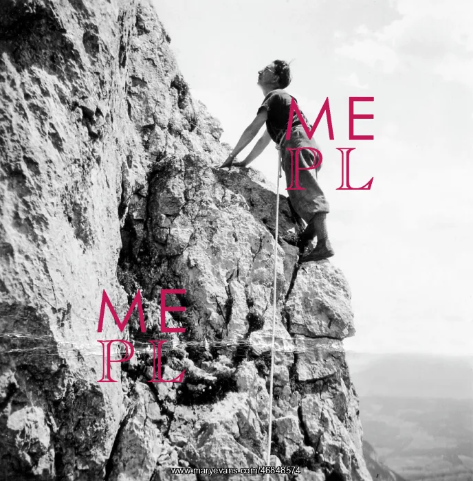 : Viktor Frankl at climbing : Viktor Frankl at climbing