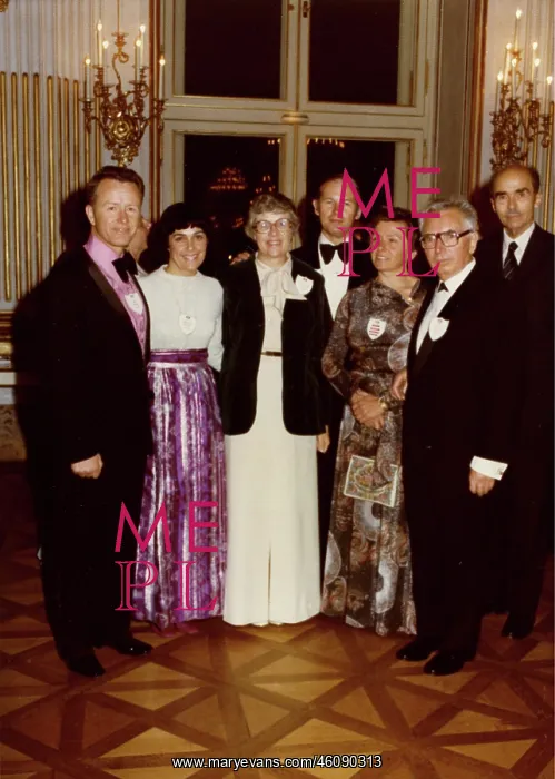 : Viktor Frankl and his wife Eleonore at the Americans : Viktor Frankl and his wife Eleonore at the Americans
