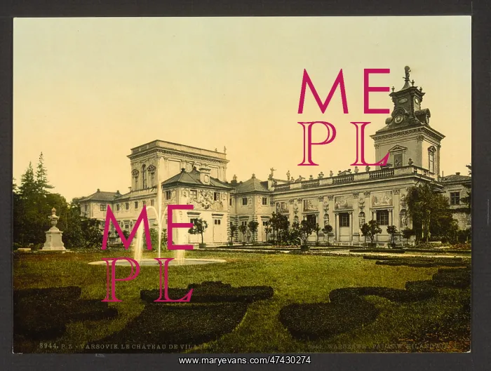 : Vilanow, (i.e. Wilanow), Castle, I, Warsaw, Russia (Warsaw : Vilanow, (i.e. Wilanow), Castle, I, Warsaw, Russia (Warsaw