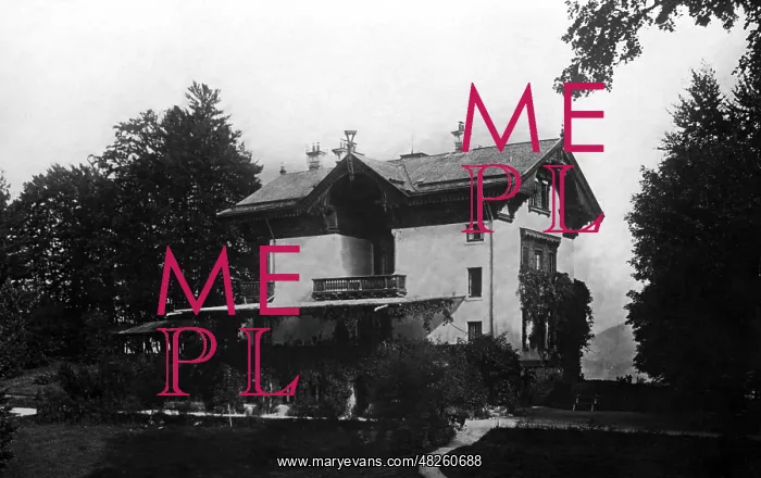 : Villa in Berchtesgaden, 1918 : Villa in Berchtesgaden, 1918