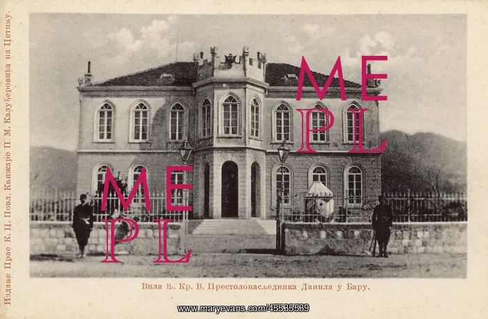 : The Villa of Crown Prince Danilo, Bar, Cetinje, Montenegro : The Villa of Crown Prince Danilo, Bar, Cetinje, Montenegro