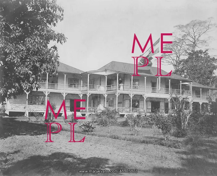 : Villa of the German Governor of Samoa, 1910 : Villa of the German Governor of Samoa, 1910