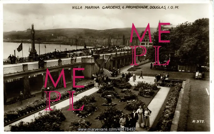 : Villa Marina Gardens & Promenade, Douglas, Isle of Man : Villa Marina Gardens & Promenade, Douglas, Isle of Man