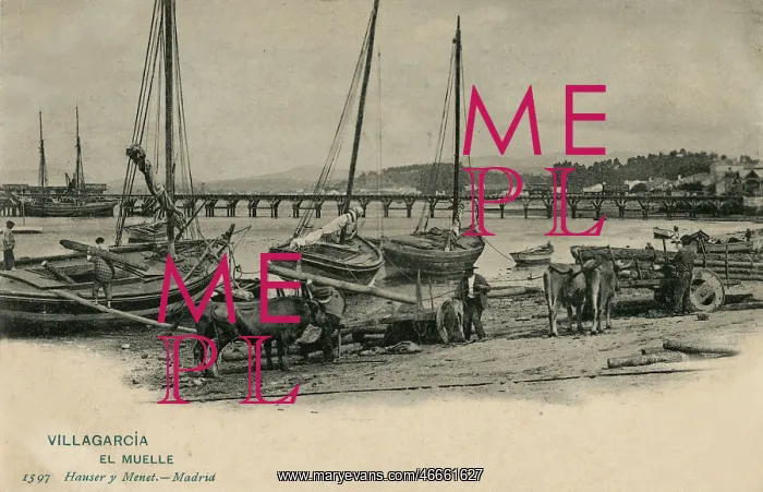 : Villagarcia, Spain - The Dock : Villagarcia, Spain - The Dock