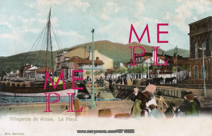 : Villagarcia, Spain - The Marina : Villagarcia, Spain - The Marina