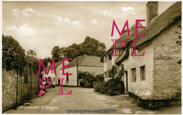 : The Village, Alcombe, Somerset : The Village, Alcombe, Somerset