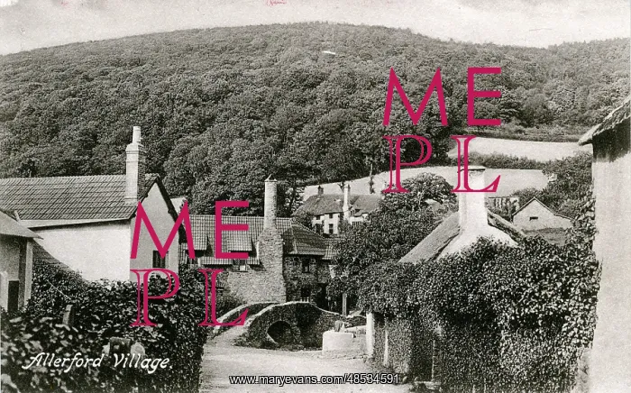 : The Village, Allerford, Somerset : The Village, Allerford, Somerset