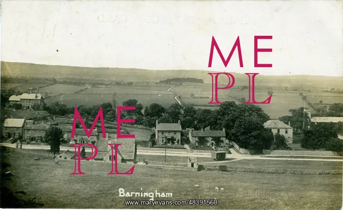 : The Village, Barningham, Richmond, England : The Village, Barningham, Richmond, England