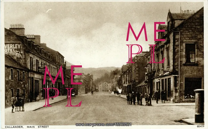 : The Village, Callander, Perthshire : The Village, Callander, Perthshire