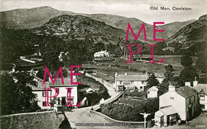 : The Village, Coniston, Cumbria : The Village, Coniston, Cumbria