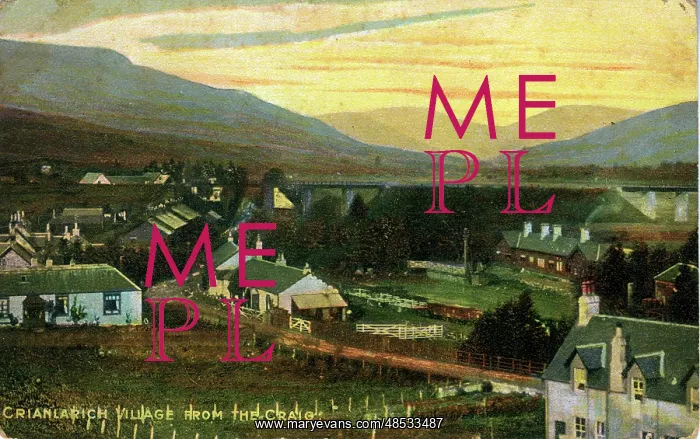 : The Village, Crianlarich, Stirlingshire : The Village, Crianlarich, Stirlingshire