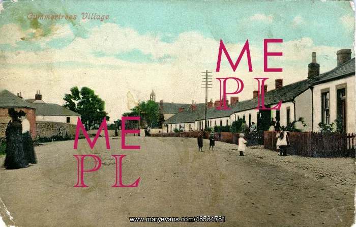 : The Village, Cummertrees, Dumfries-shire : The Village, Cummertrees, Dumfries-shire