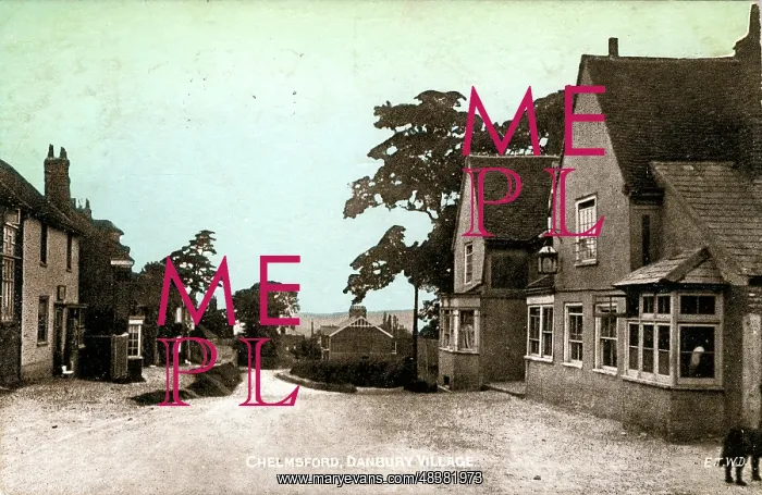 : The Village, Danbury, Chelmsford, England : The Village, Danbury, Chelmsford, England