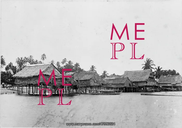 : Village at Dobbo, Moluccas, Indonesia : Village at Dobbo, Moluccas, Indonesia