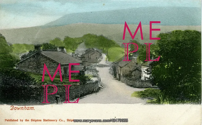 : The Village, Downham, Lancashire : The Village, Downham, Lancashire