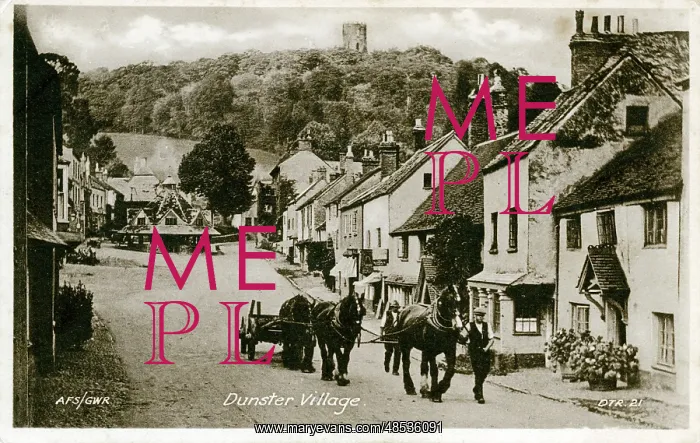 : The Village, Dunster, Somerset : The Village, Dunster, Somerset