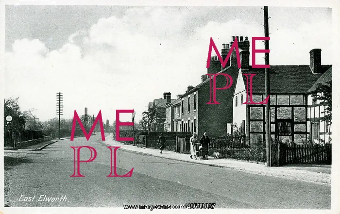 : The Village, Elworth, Cheshire : The Village, Elworth, Cheshire