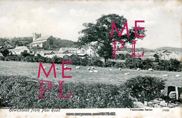 : The Village, Hawkshead, Cumbria : The Village, Hawkshead, Cumbria