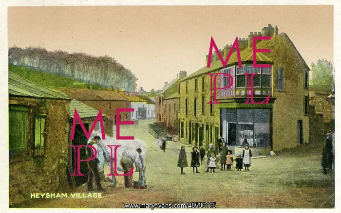 : The Village, Heysham, Lancashire : The Village, Heysham, Lancashire