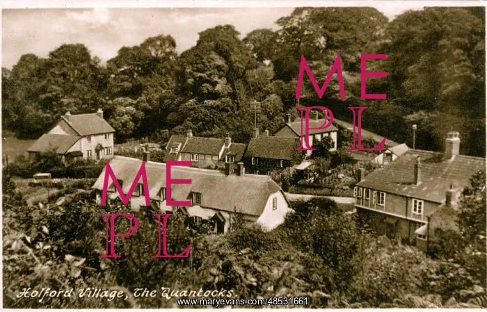 : The Village, Holford, Somerset : The Village, Holford, Somerset