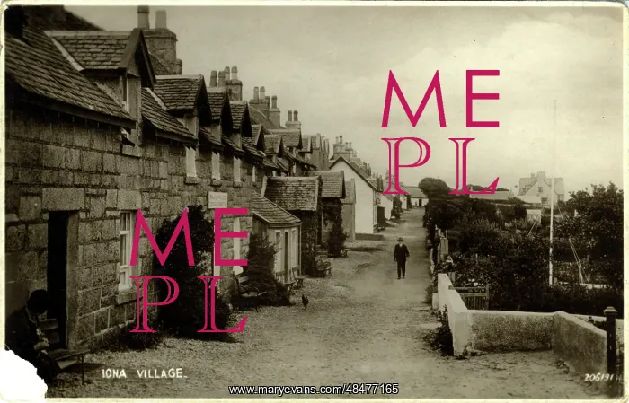 : The Village, Iona, Argyllshire : The Village, Iona, Argyllshire