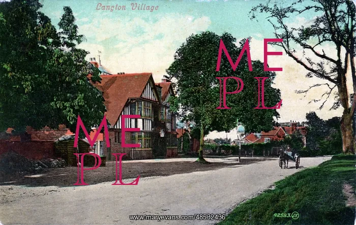 : The Village, Langton, Kent : The Village, Langton, Kent