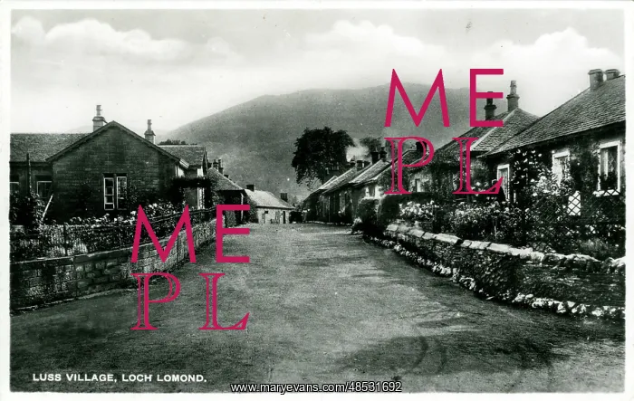 : The Village, Luss, Dunbartonshire : The Village, Luss, Dunbartonshire