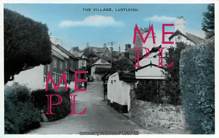 : The Village, Lustleigh, Devon : The Village, Lustleigh, Devon