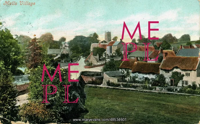 : The Village, Mells, Somerset : The Village, Mells, Somerset