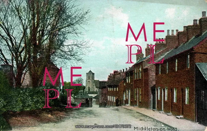 : The Village, Middleton on Wold, Yorkshire : The Village, Middleton on Wold, Yorkshire