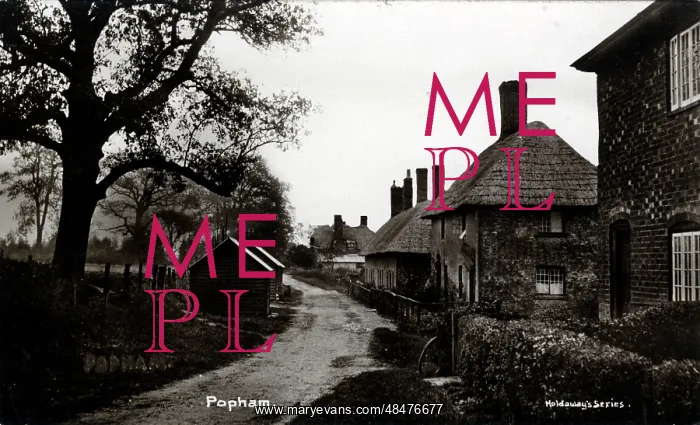: The Village, Popham, England : The Village, Popham, England