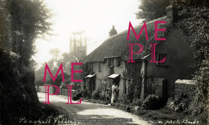 : The Village, Poughill, Bude, England : The Village, Poughill, Bude, England