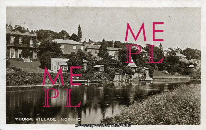 : The Village and River Wensum : The Village and River Wensum