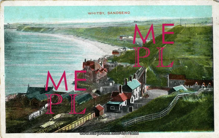 : The Village, Sandsend, Yorkshire : The Village, Sandsend, Yorkshire
