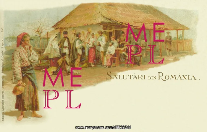 : Village Scene, Romania : Village Scene, Romania