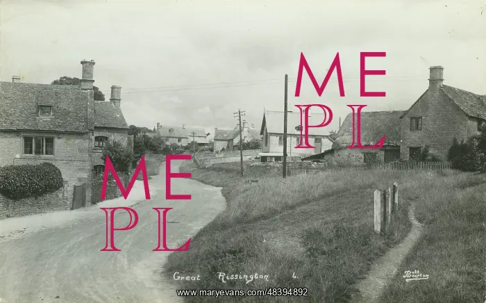 : The Village (Showing the Post Office) : The Village (Showing the Post Office)