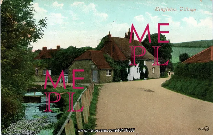 : The Village, Singleton, Chichester, England : The Village, Singleton, Chichester, England