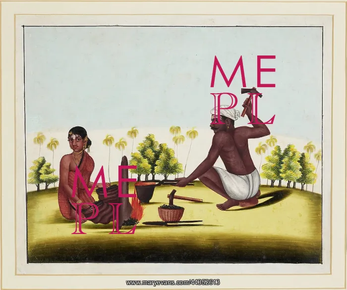  : Village smith and wife