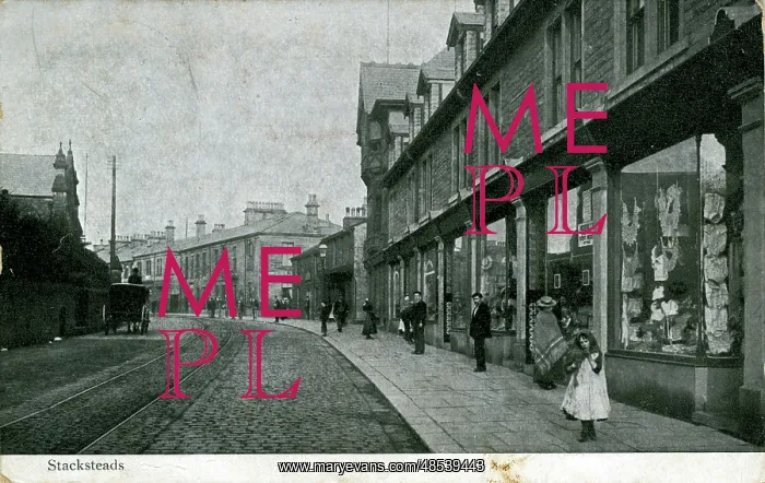 : The Village, Stacksteads, Lancashire : The Village, Stacksteads, Lancashire