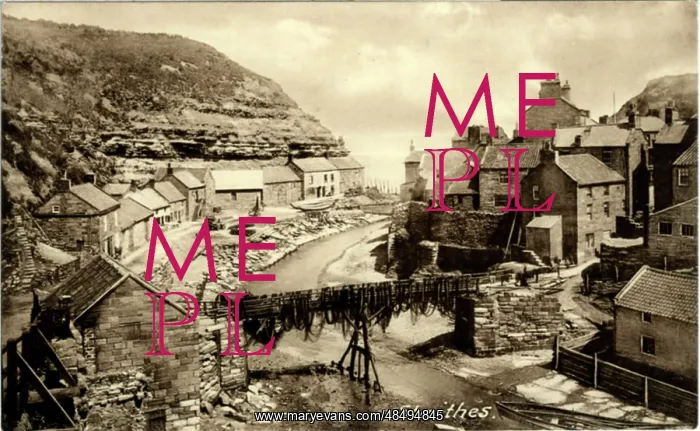 : The Village, Staithes, Yorkshire : The Village, Staithes, Yorkshire