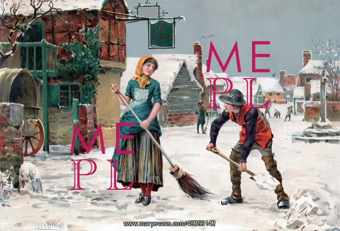 : Village Street Snow Clearing : Village Street Snow Clearing
