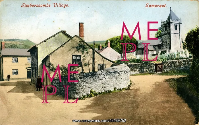 : The Village, Timberscombe, Somerset : The Village, Timberscombe, Somerset